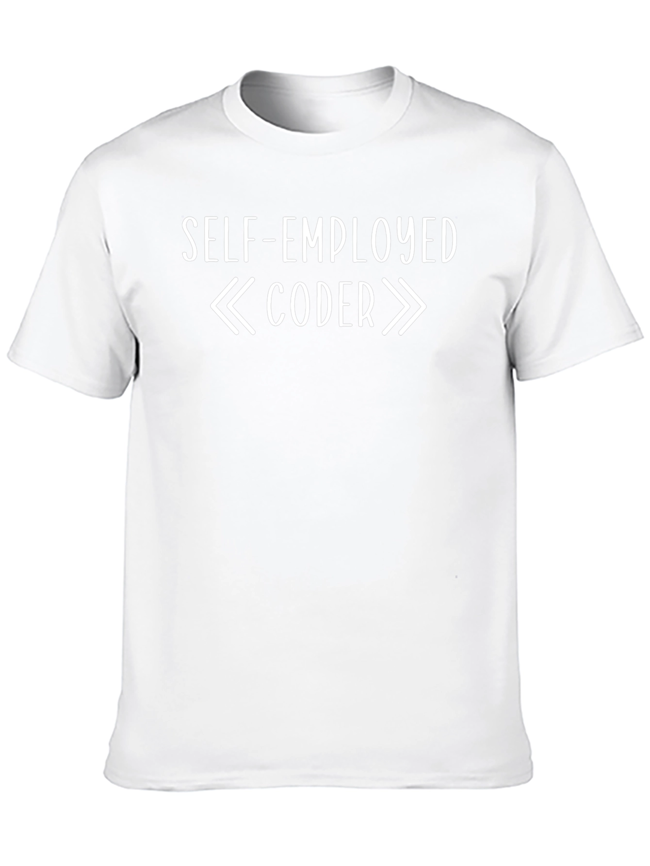 Self-Employed Coder Graphic Tee