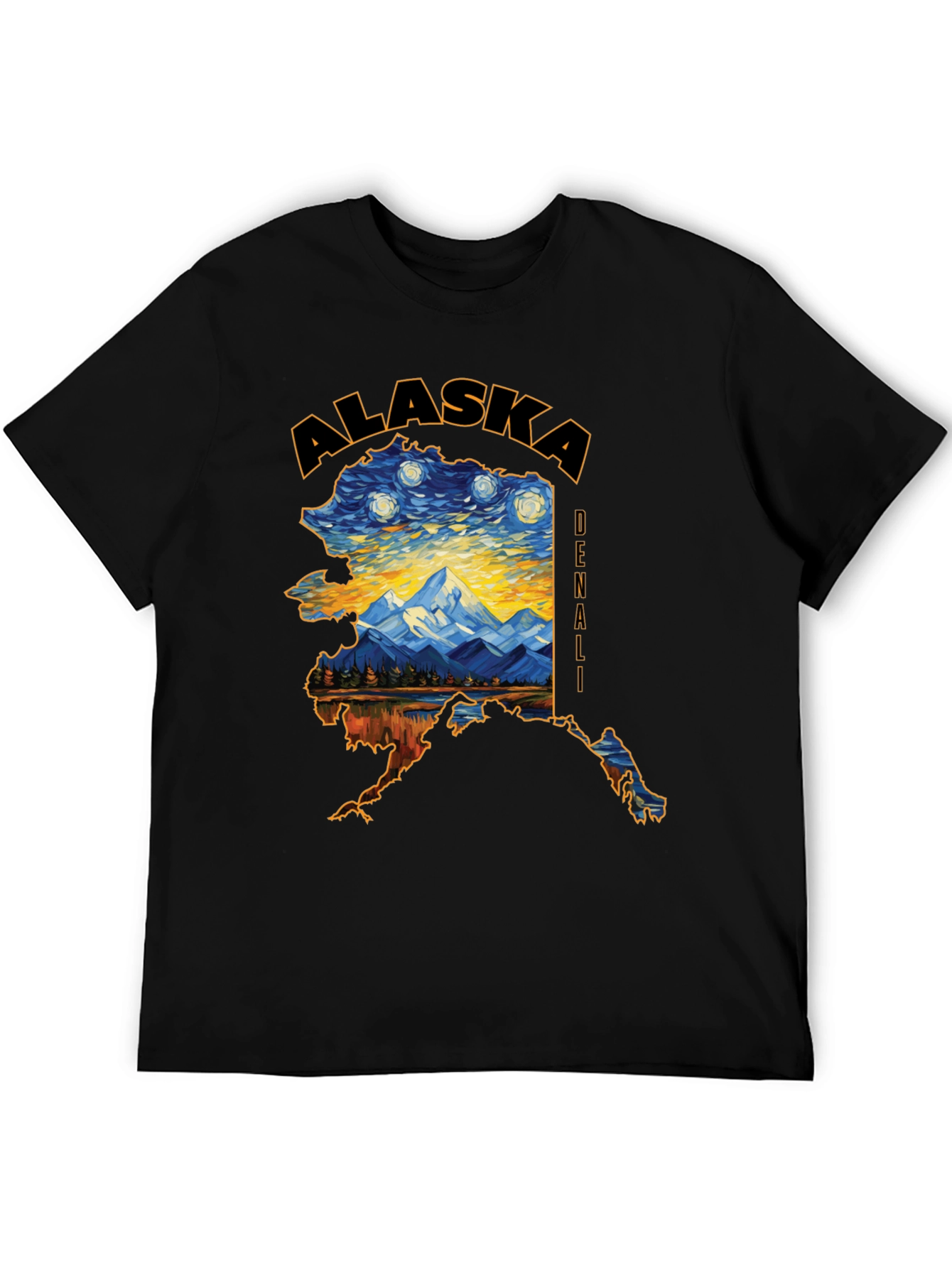 Alaska Denali Graphic Tee - State Pride T-Shirt