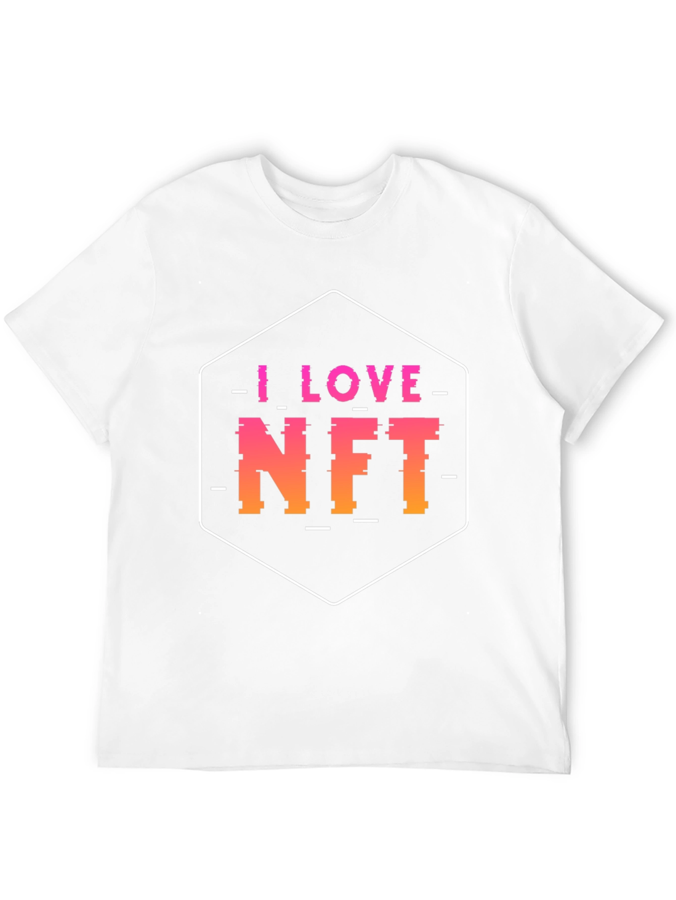 I Love NFT Black T-Shirt