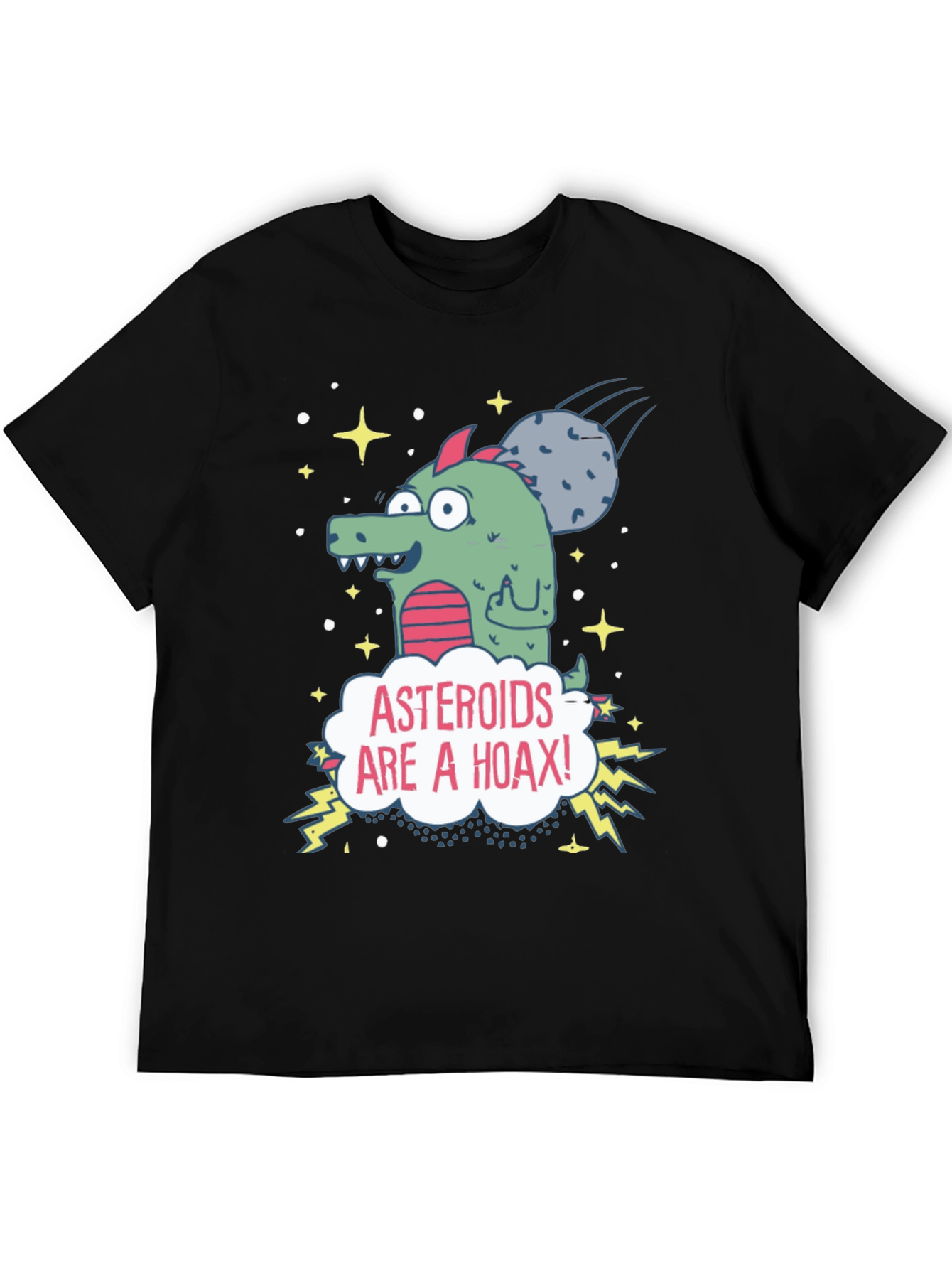 Asteroids Are a Hoax T-Shirt