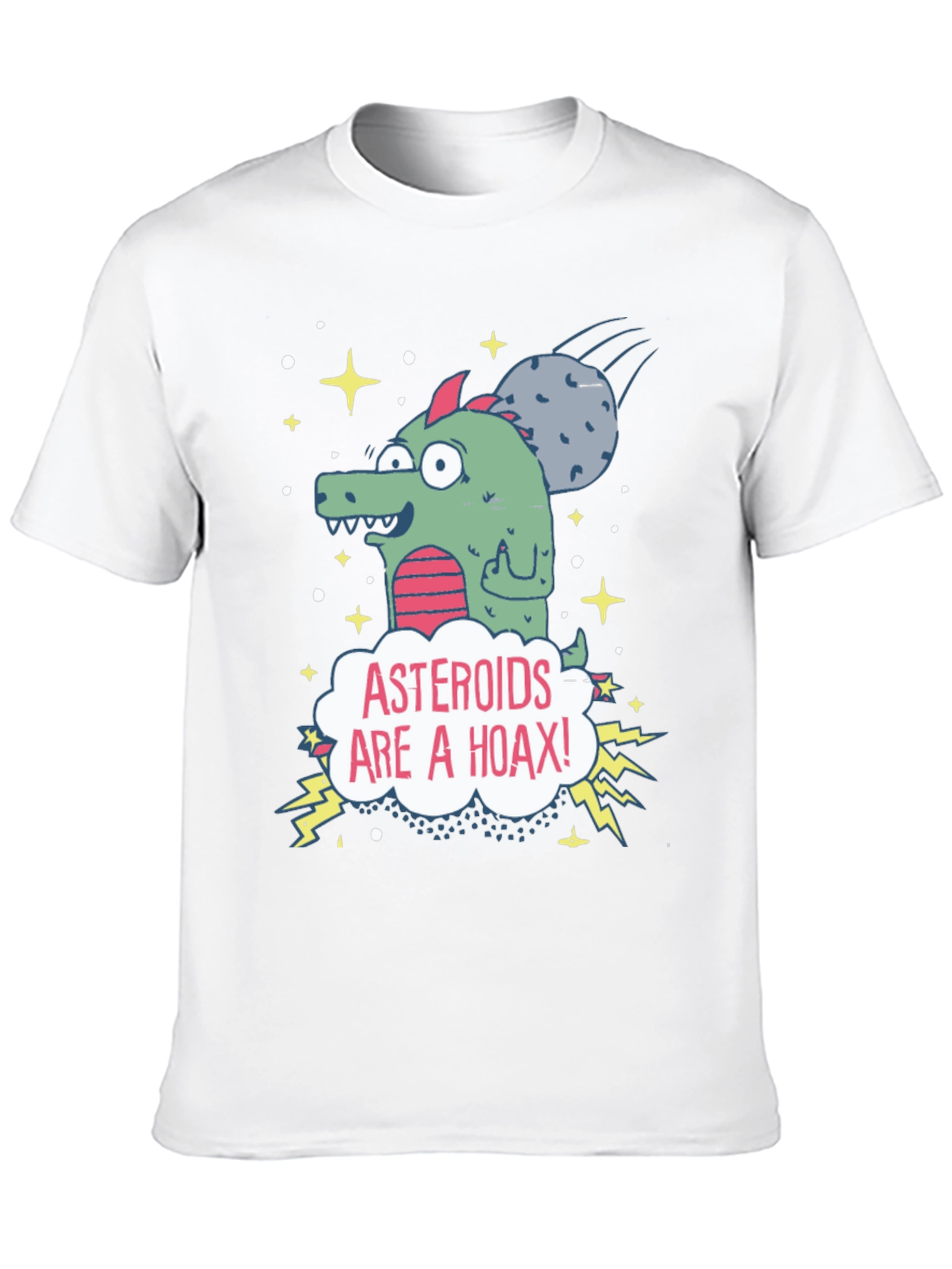 Asteroids Are a Hoax T-Shirt