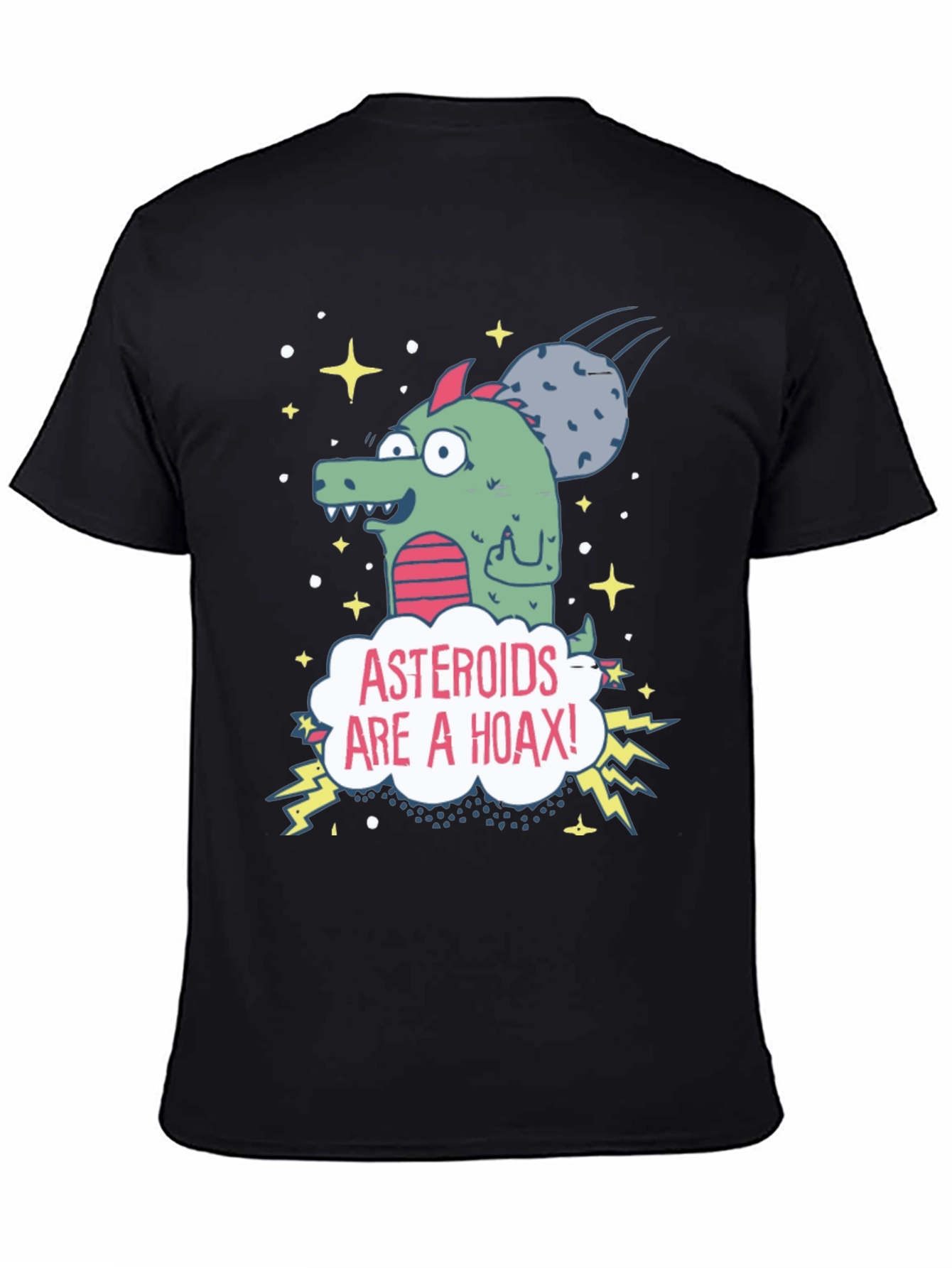 Asteroids Are a Hoax T-Shirt