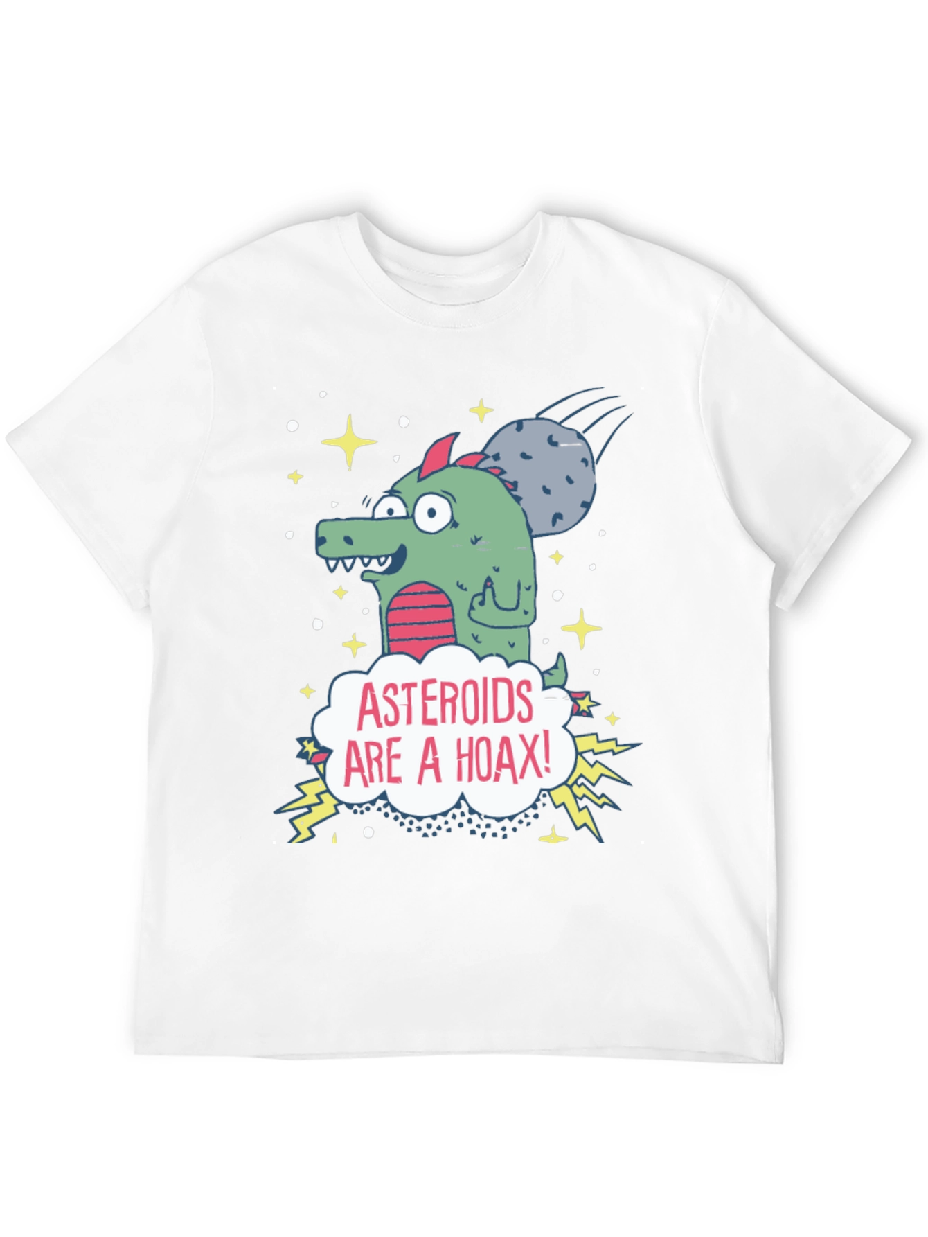 Asteroids Are a Hoax T-Shirt