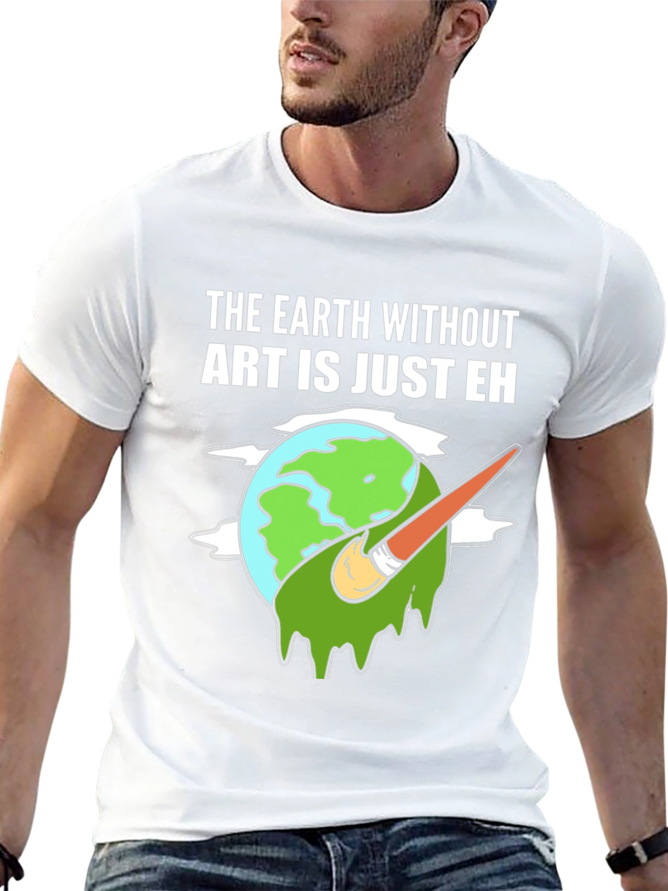 Art Lover Tee: Earth Without Art T-Shirt