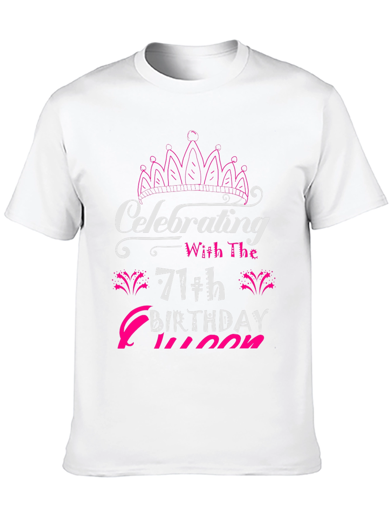 Celebrating 71st Birthday Queen T-Shirt