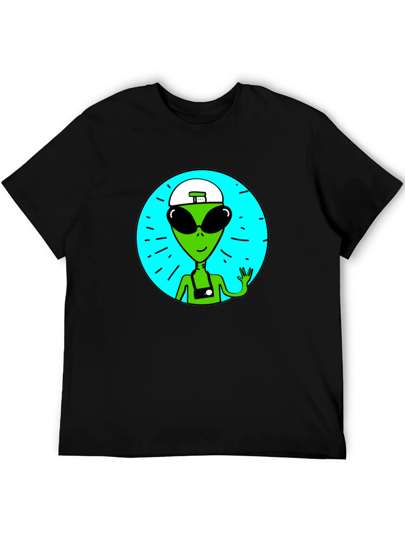 Alien Tourist Graphic T-Shirt