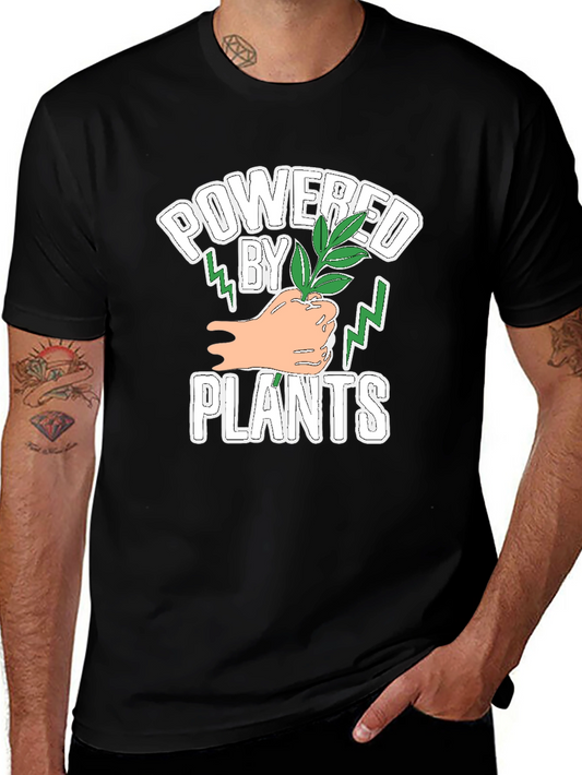 Powered by Plants T-Shirt - Vegan Strong