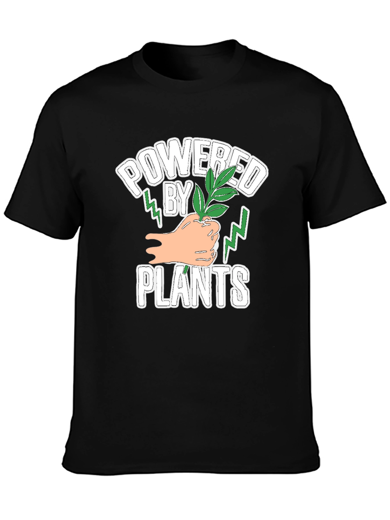 Powered by Plants T-Shirt - Vegan Strong