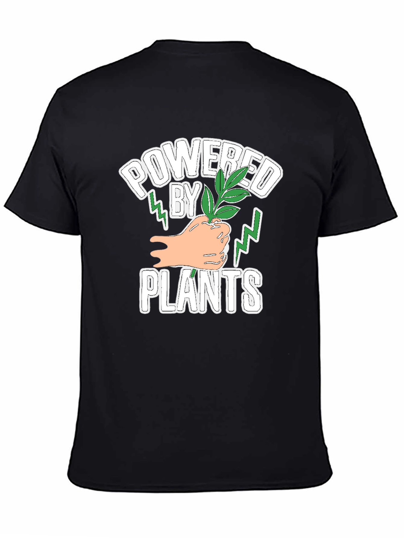 Powered by Plants T-Shirt - Vegan Strong