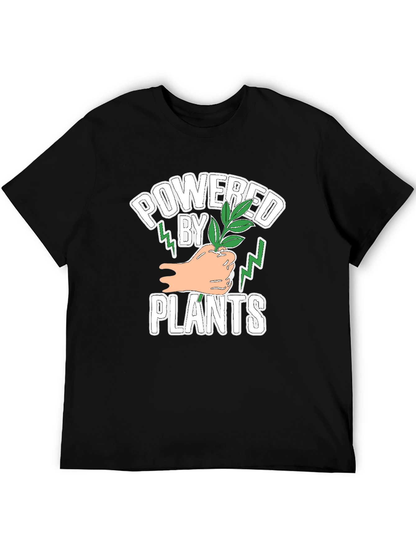 Powered by Plants T-Shirt - Vegan Strong