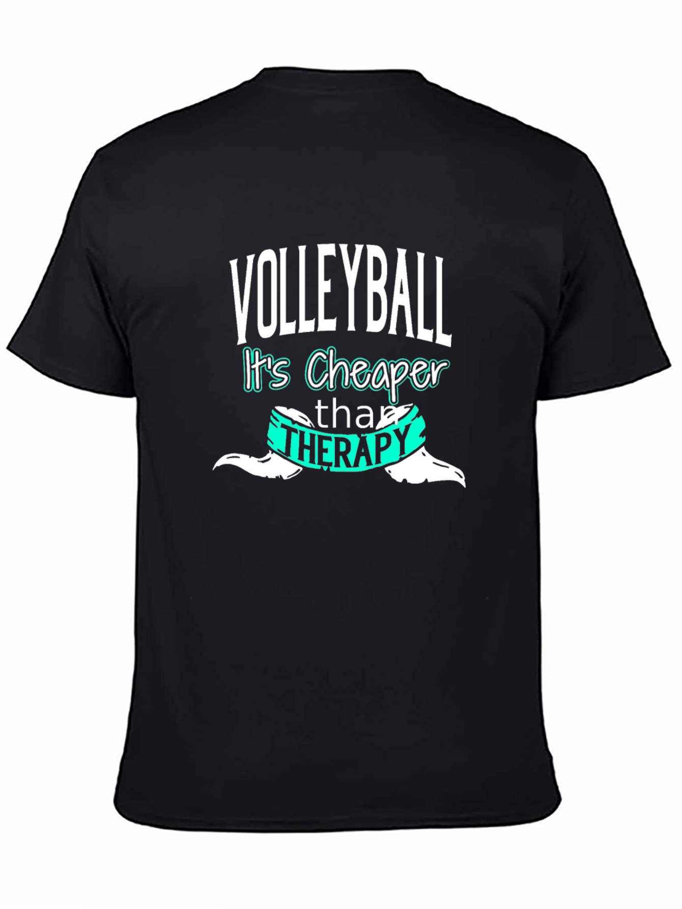 Volleyball Cheaper Than Therapy T-Shirt