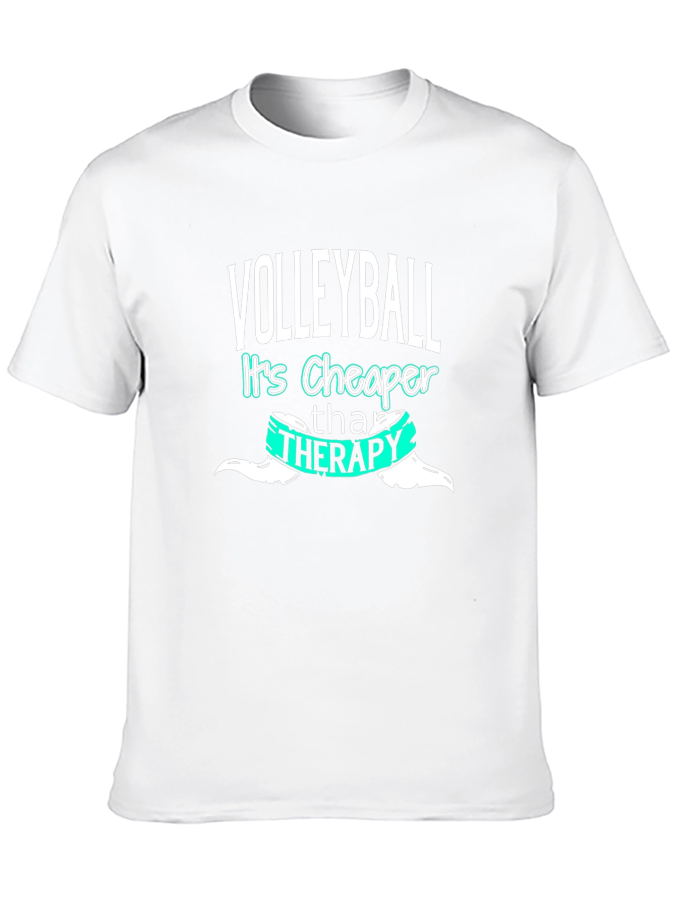 Volleyball Cheaper Than Therapy T-Shirt
