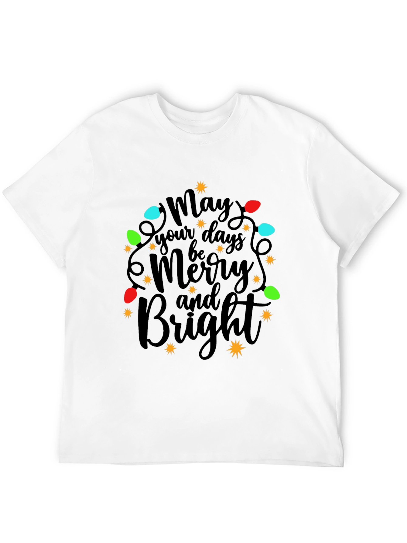 Merry and Bright Holiday Tee