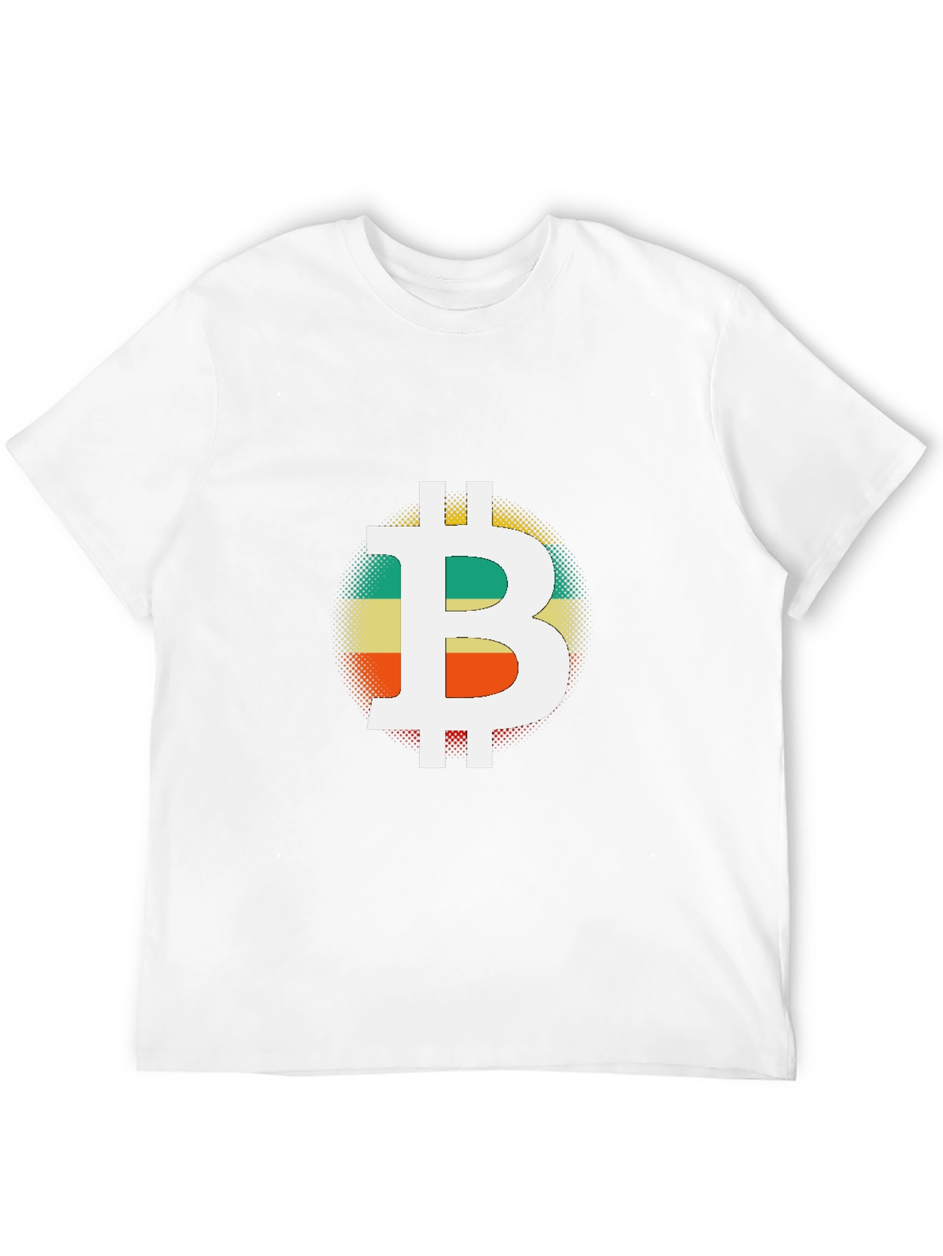 Bitcoin Retro Graphic Black T-Shirt