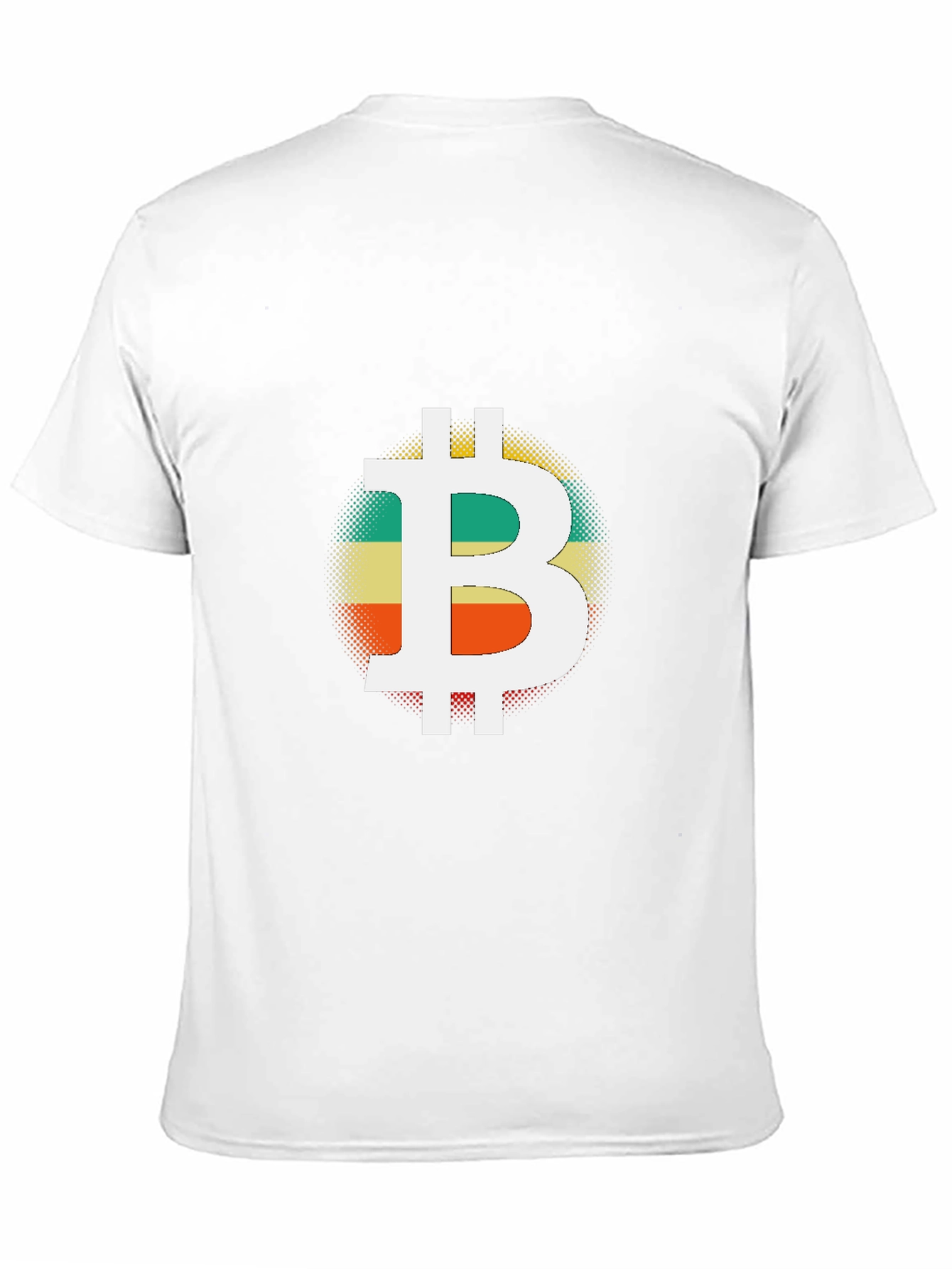 Bitcoin Retro Graphic Black T-Shirt