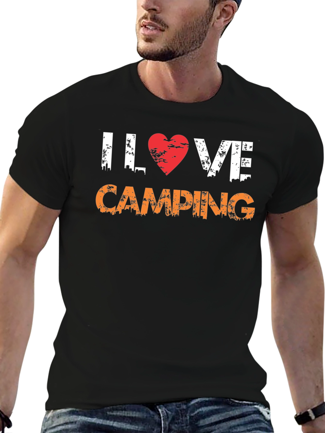 I Love Camping Graphic Tee