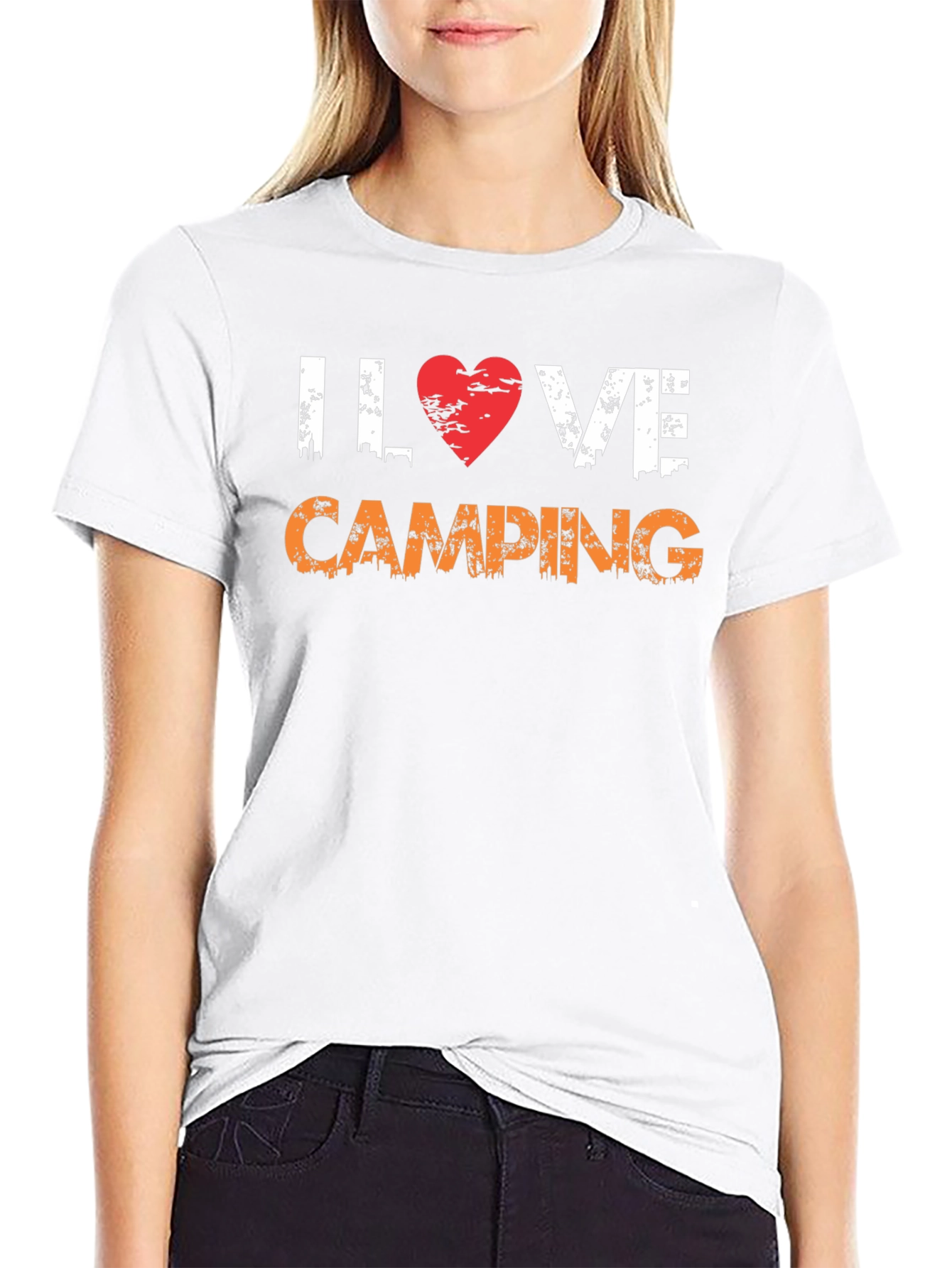 I Love Camping Graphic Tee