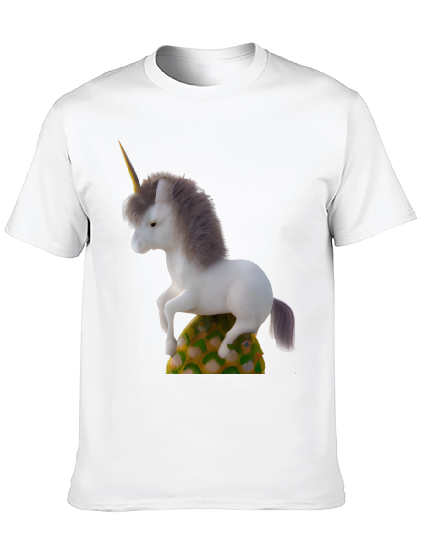 Unicorn on Pineapple Graphic Tee