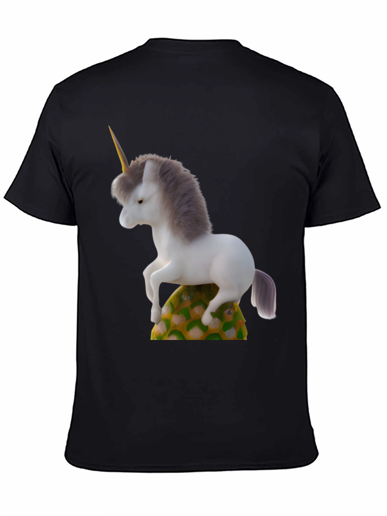 Unicorn on Pineapple Graphic Tee