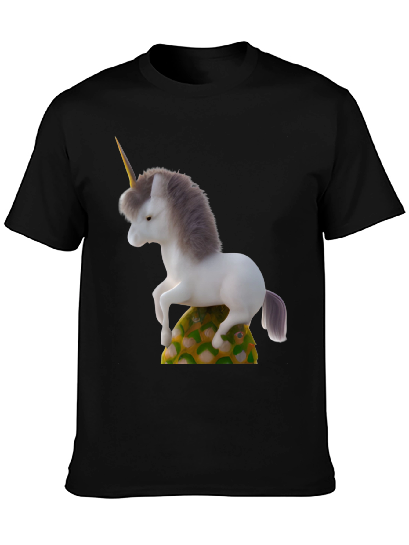 Unicorn on Pineapple Graphic Tee