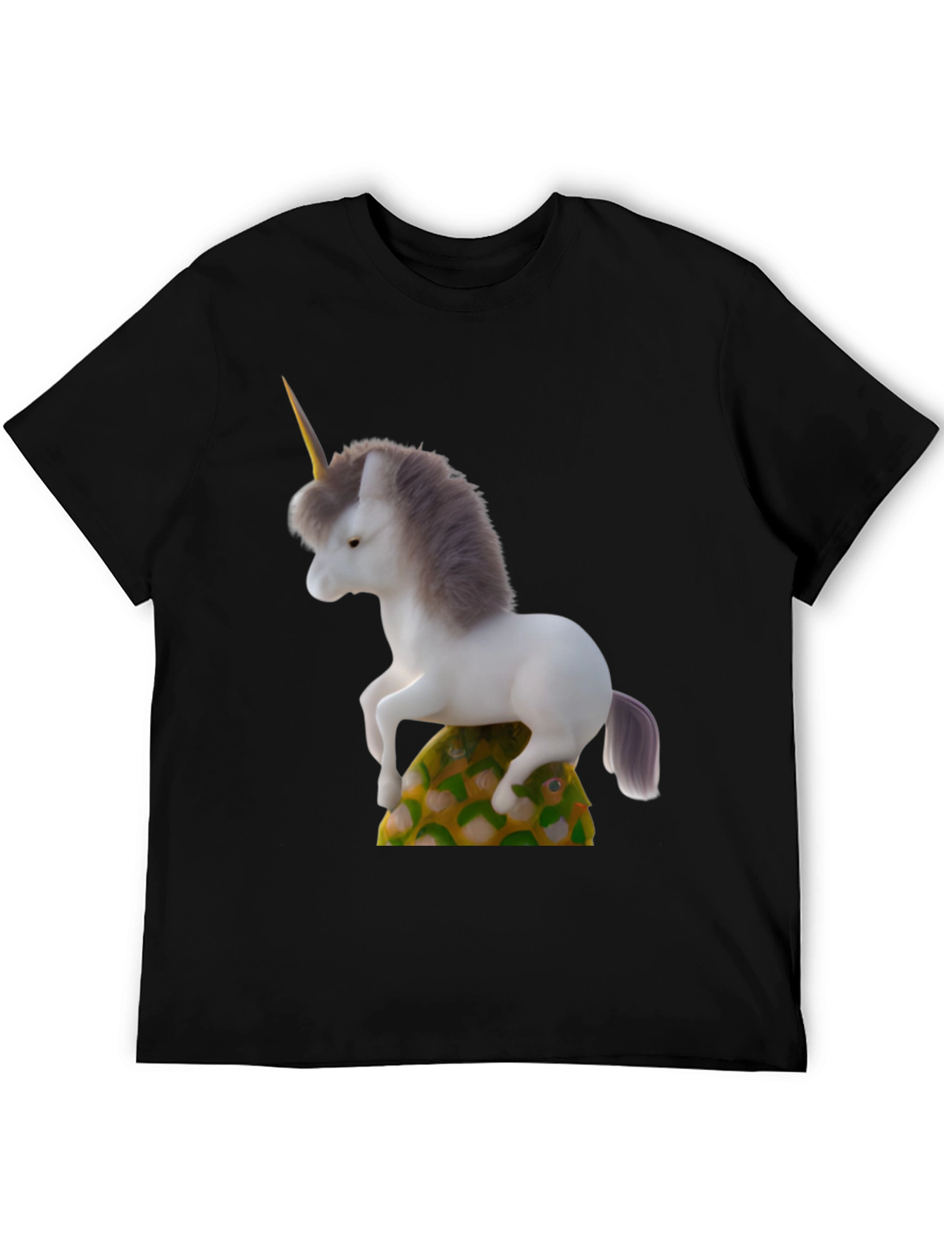 Unicorn on Pineapple Graphic Tee