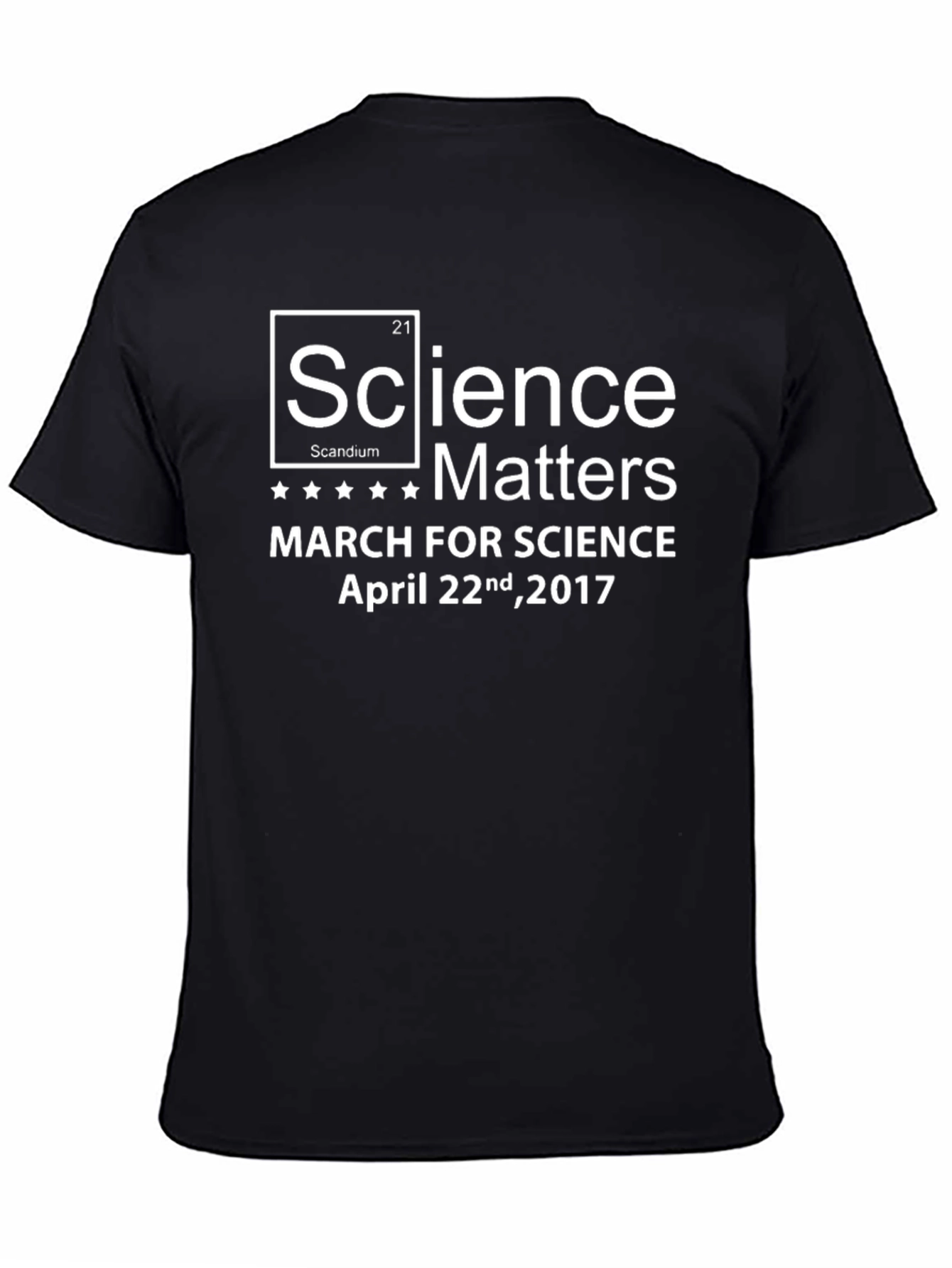 Science Matters March T-Shirt April 22nd 2017