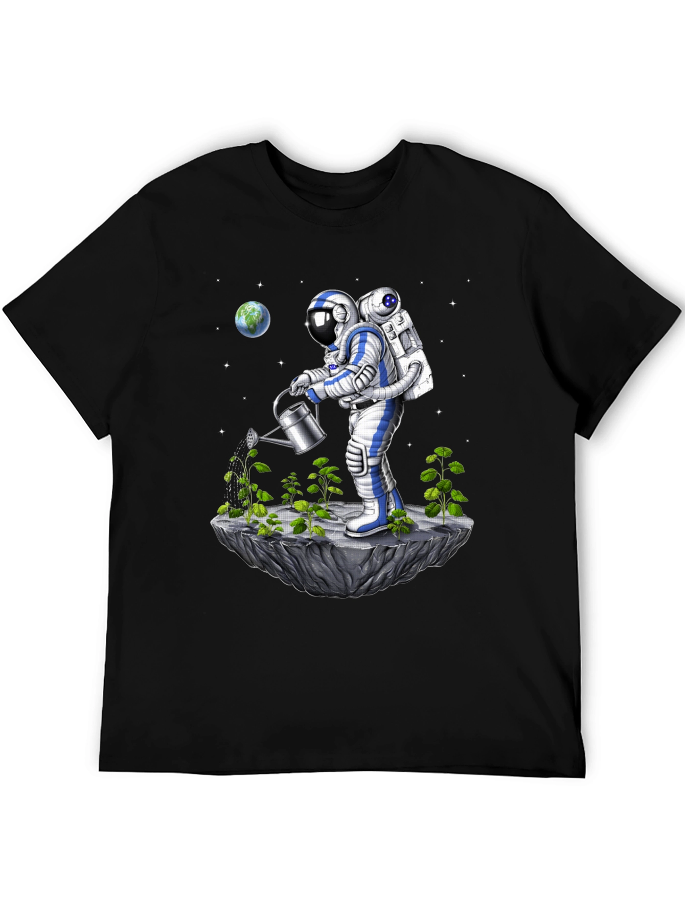 Astronaut Gardener T-Shirt - Space Farming Tee