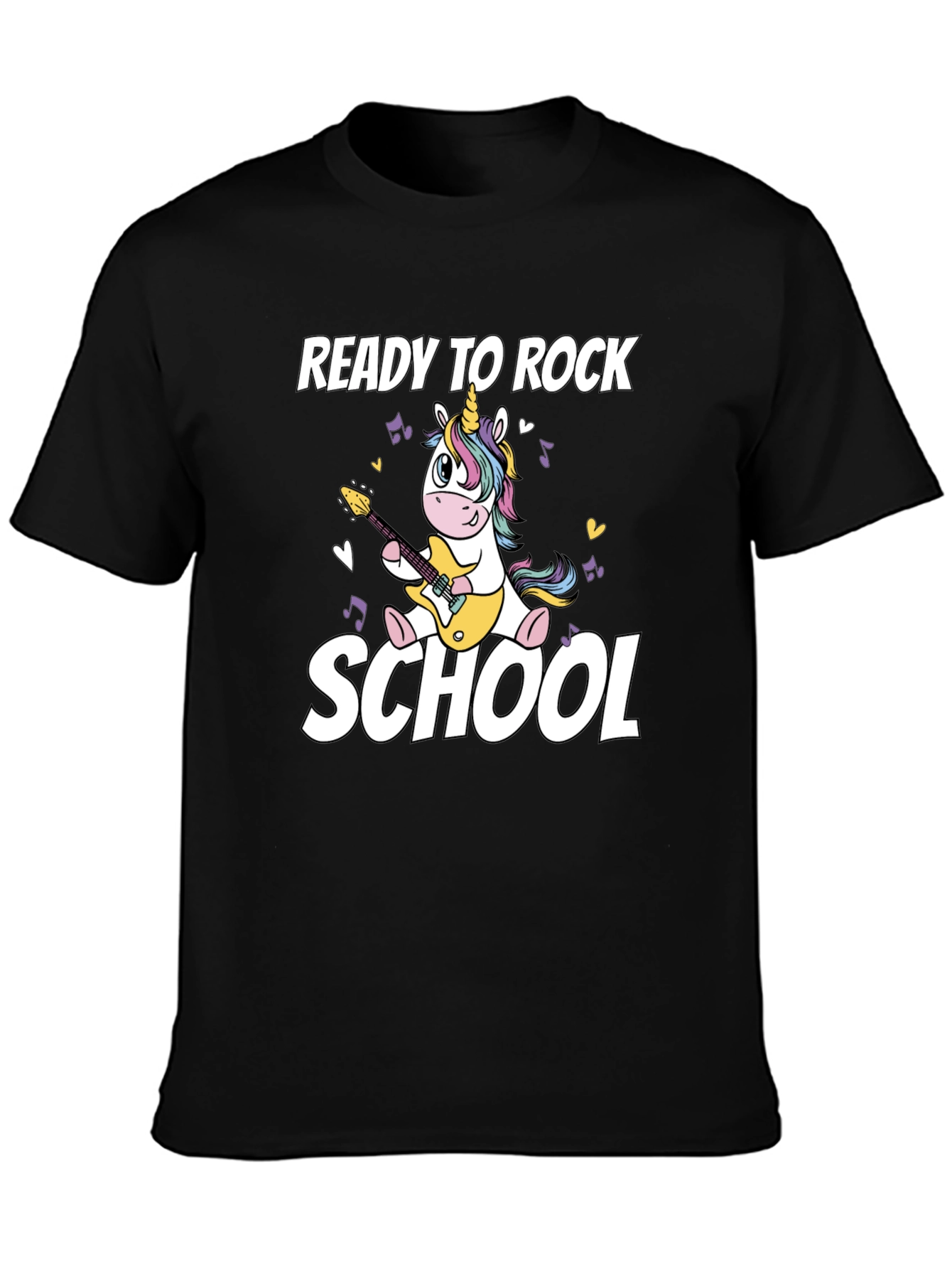 Ready to Rock School Unicorn T-Shirt