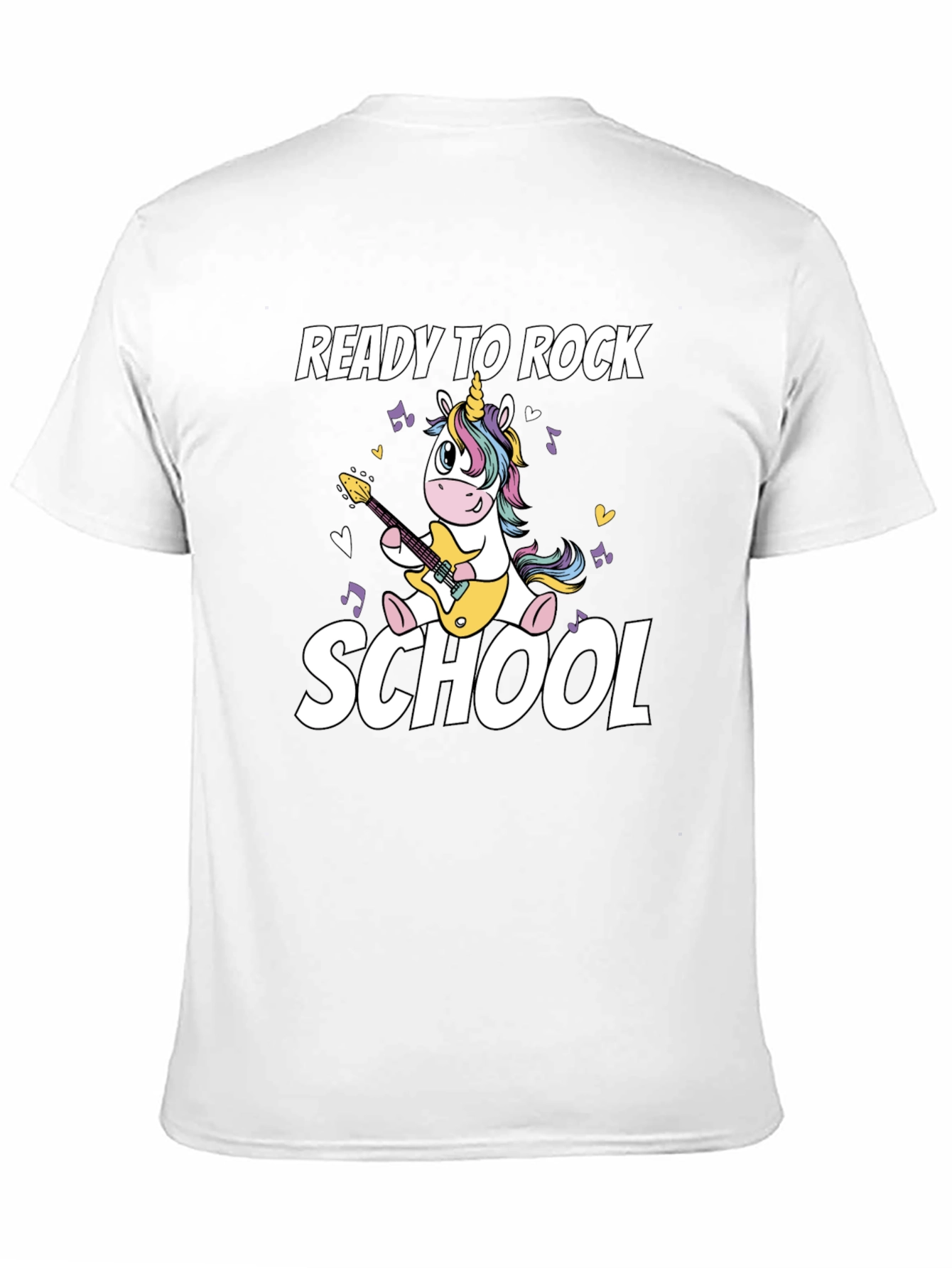 Ready to Rock School Unicorn T-Shirt
