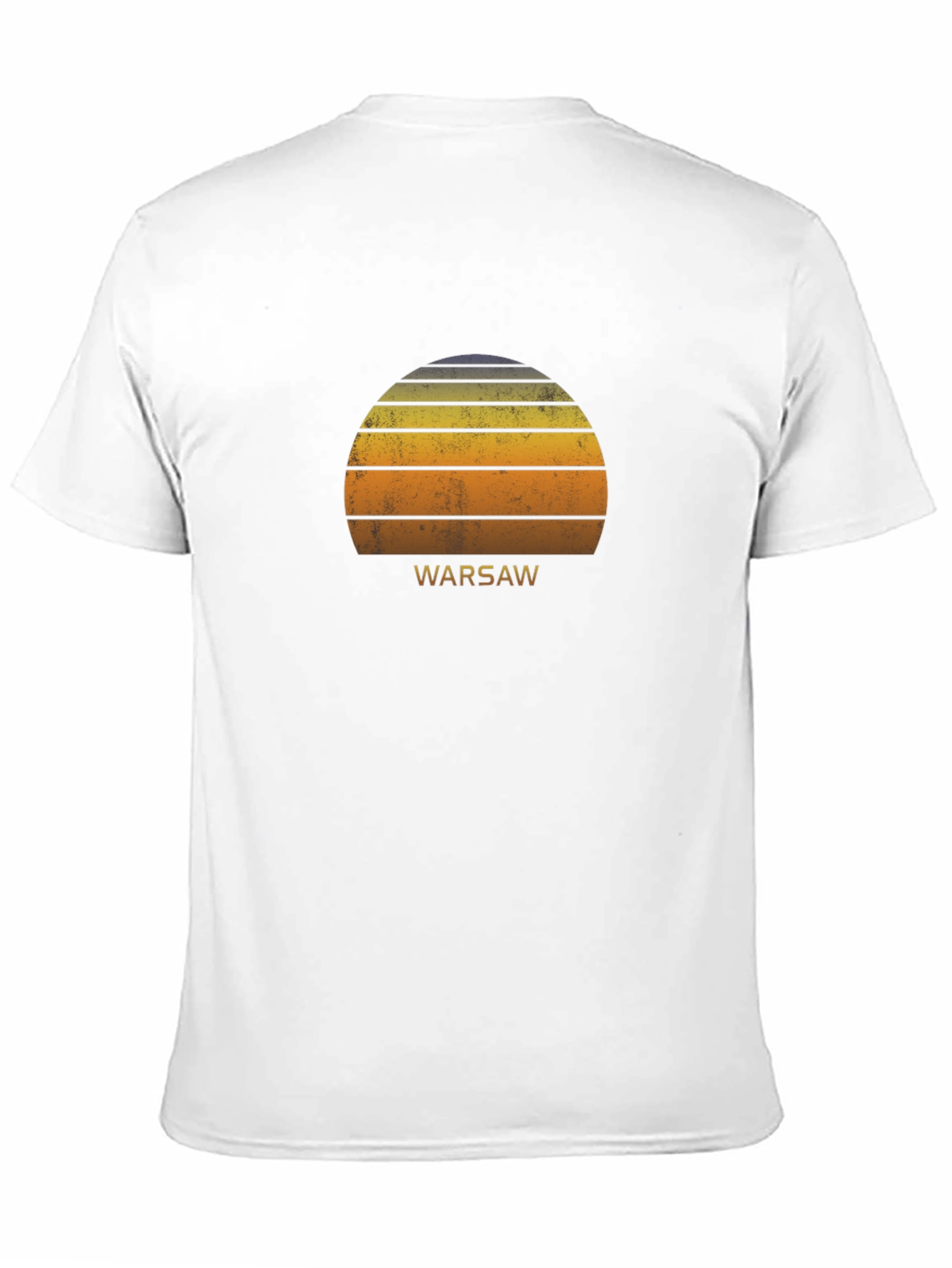 Warsaw Sunset Graphic Tee - Retro City T-Shirt