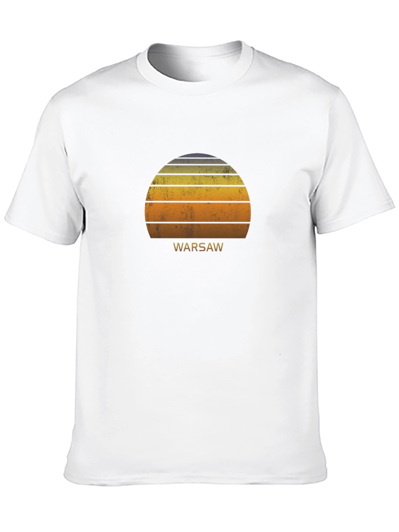 Warsaw Sunset Graphic Tee - Retro City T-Shirt