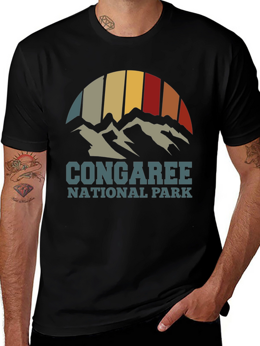 Congaree National Park Retro Graphic T-Shirt