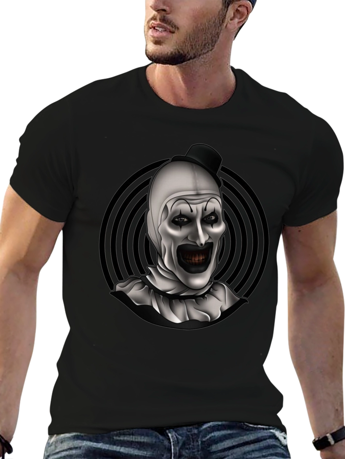 Art the Clown Terrifier Black T-Shirt