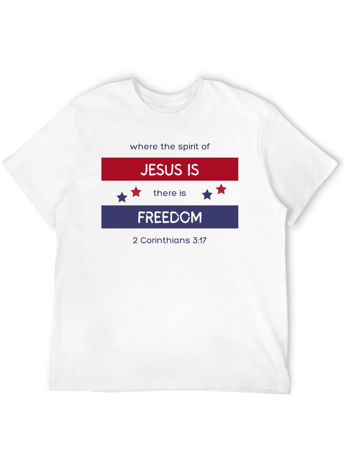 Jesus Is Freedom Patriotic T-Shirt