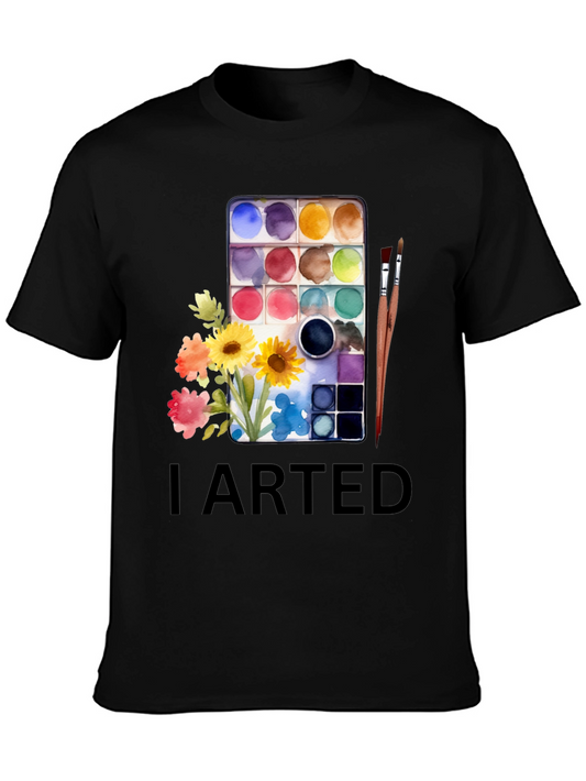 I Arted T-Shirt - Artist Palette Design