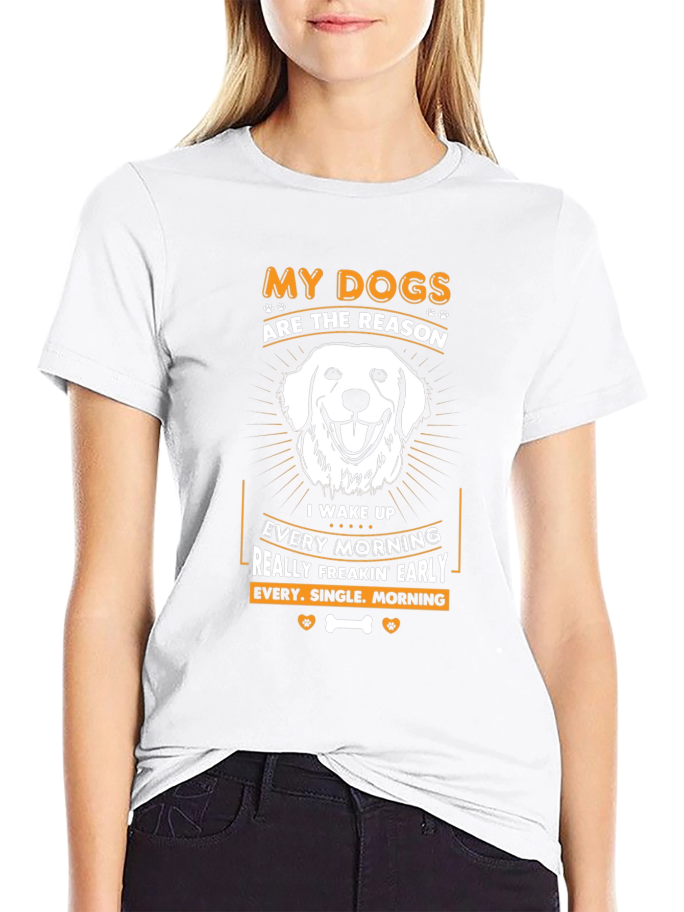 Dog Lover T-Shirt: My Dogs are the Reason
