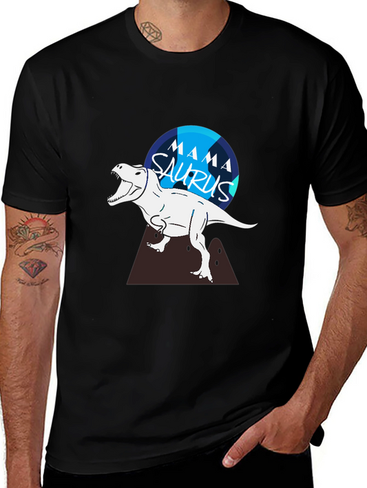 Mama Saurus T-Shirt - Dinosaur Mother Tee