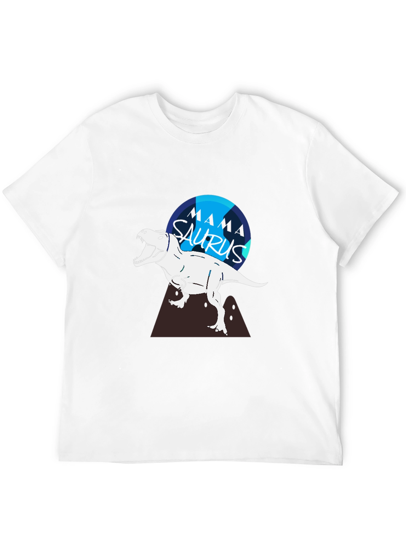 Mama Saurus T-Shirt - Dinosaur Mother Tee
