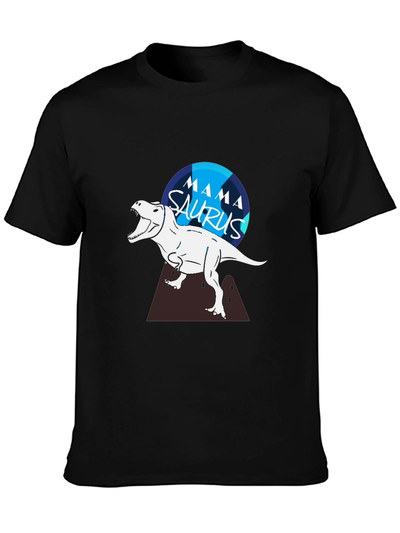 Mama Saurus T-Shirt - Dinosaur Mother Tee
