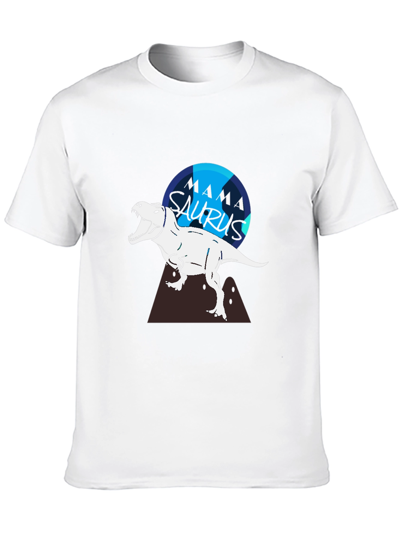 Mama Saurus T-Shirt - Dinosaur Mother Tee