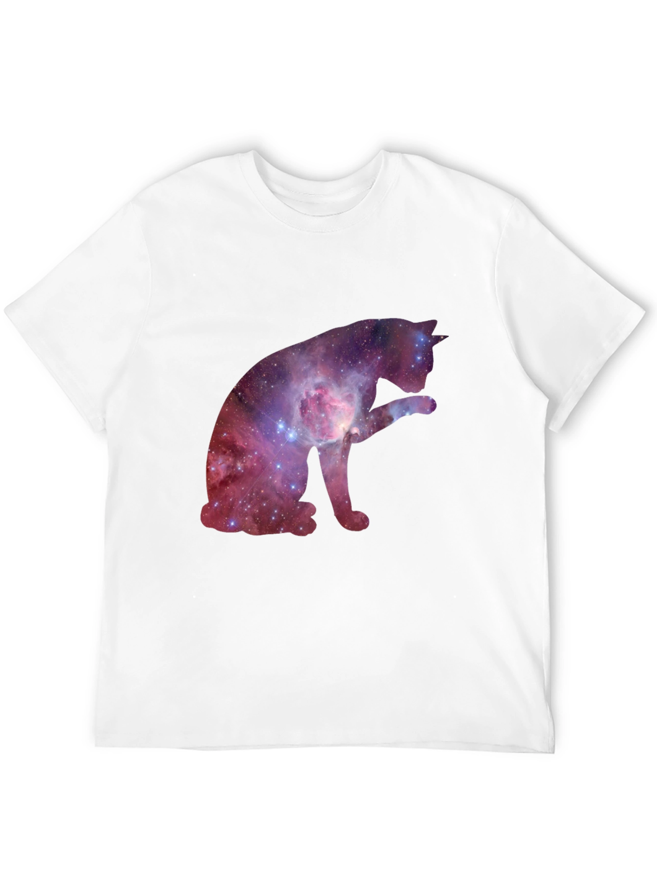 Galaxy Cat T-Shirt - Cosmic Feline Tee