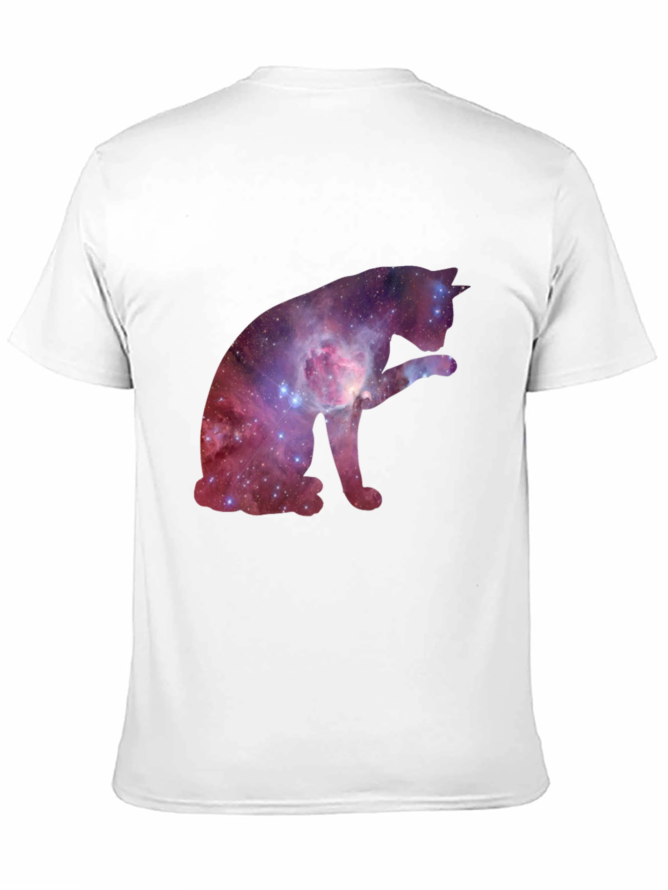 Galaxy Cat T-Shirt - Cosmic Feline Tee