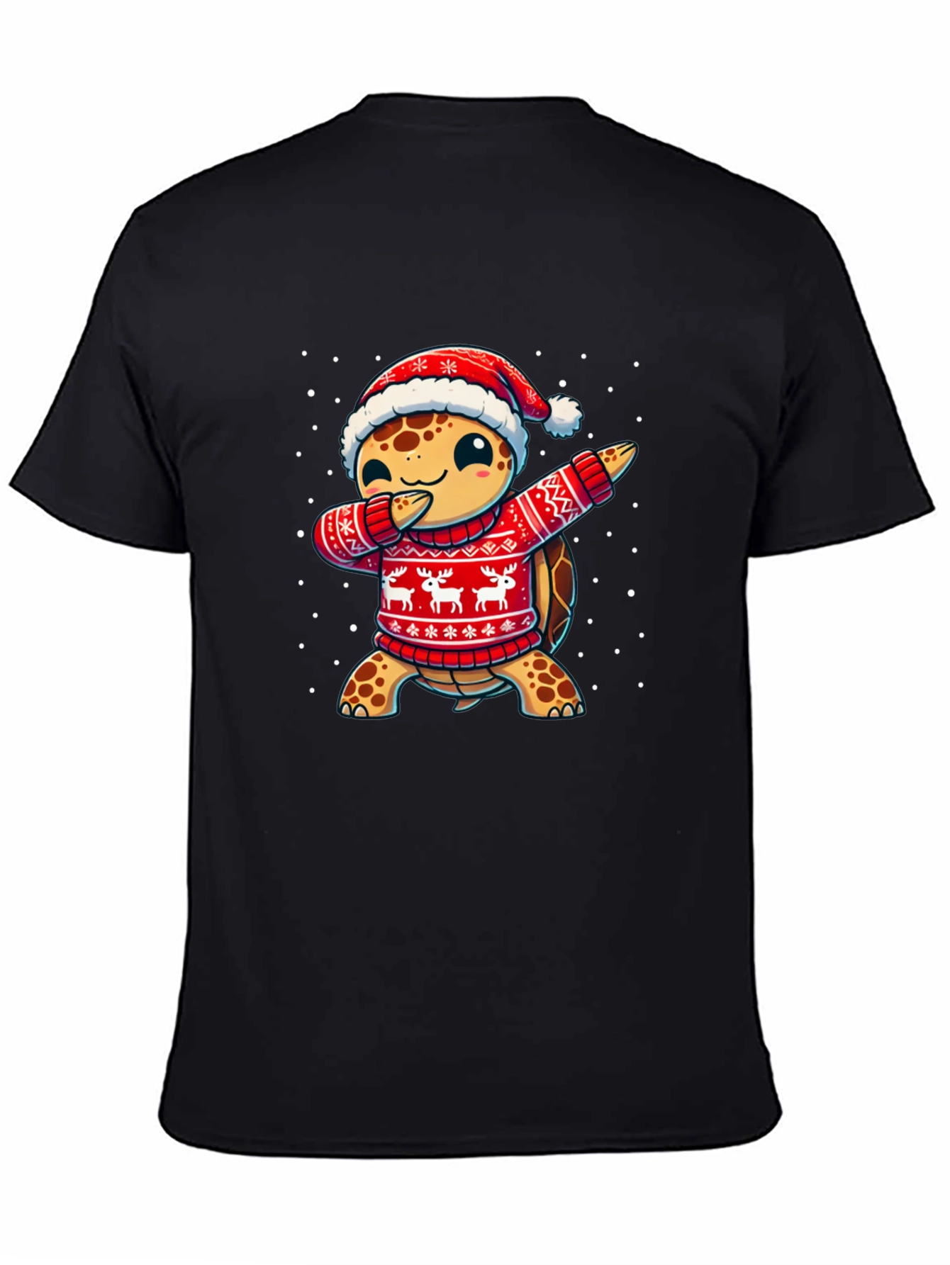 Festive Turtle Dab T-Shirt