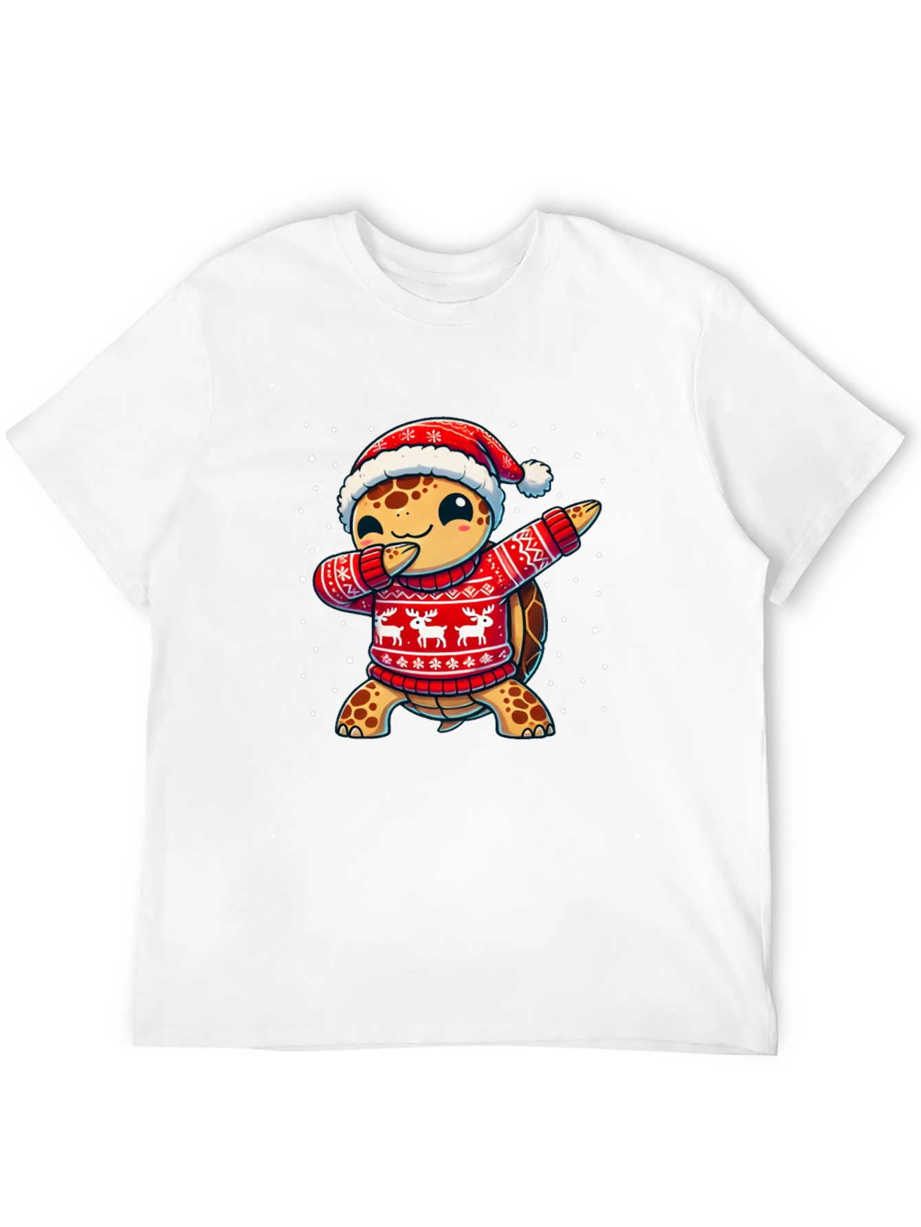 Festive Turtle Dab T-Shirt