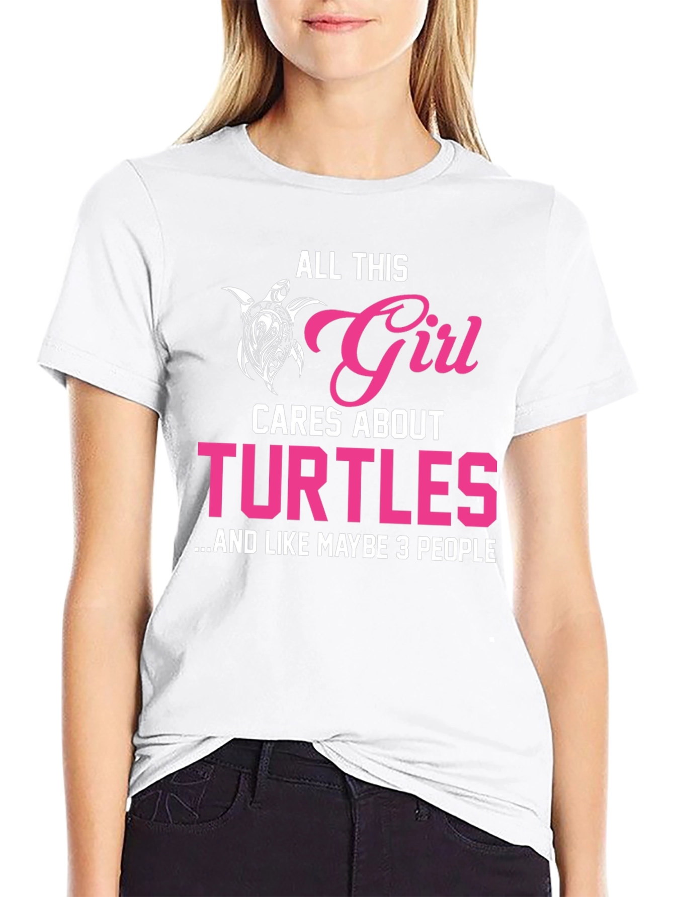 All This Girl Cares About Turtles T-Shirt