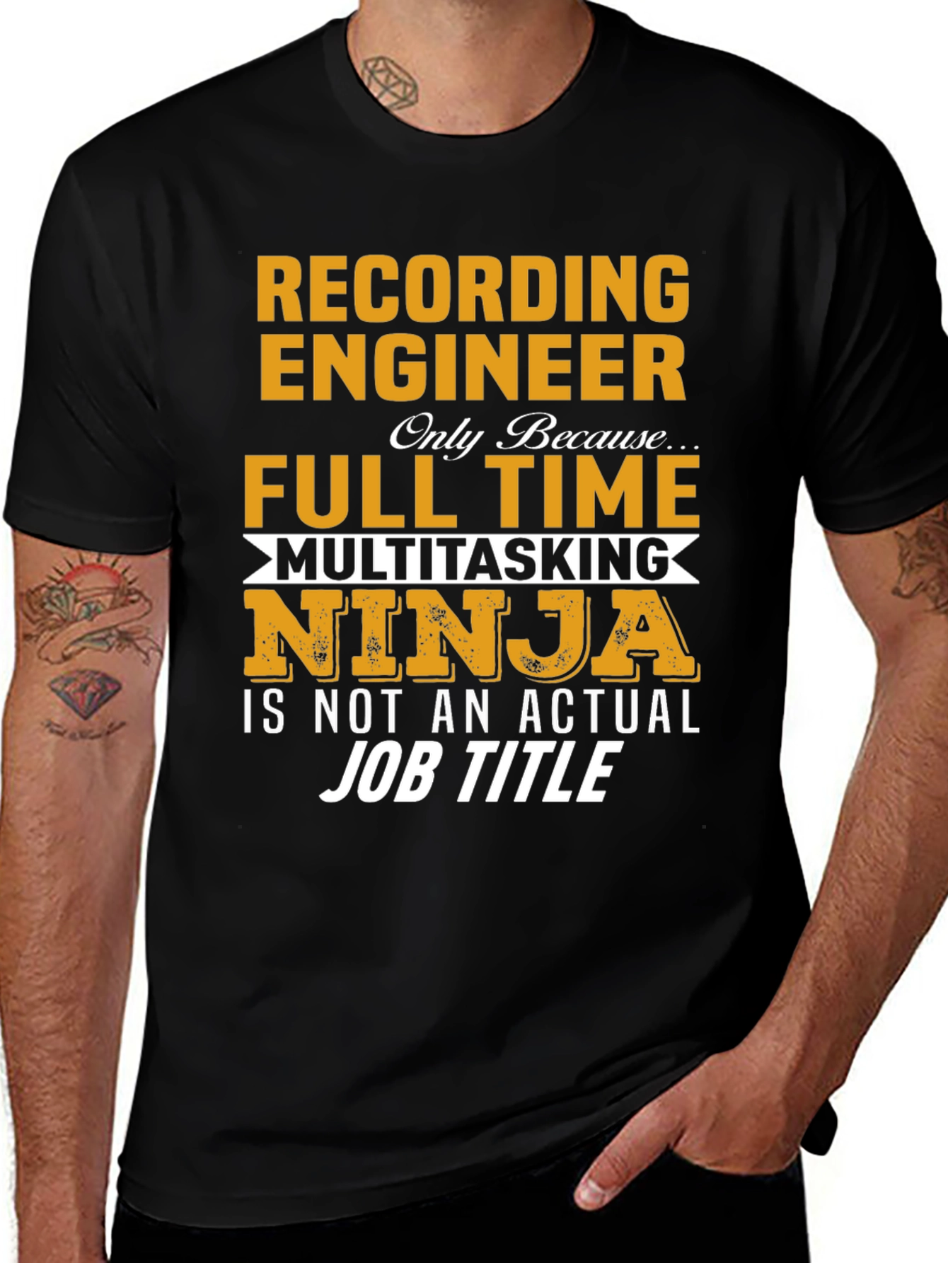 Recording Engineer Funny T-Shirt