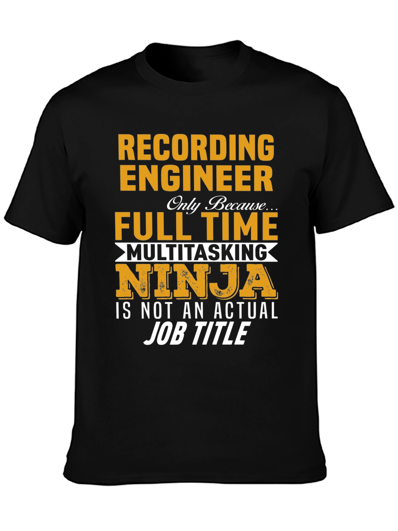 Recording Engineer Funny T-Shirt