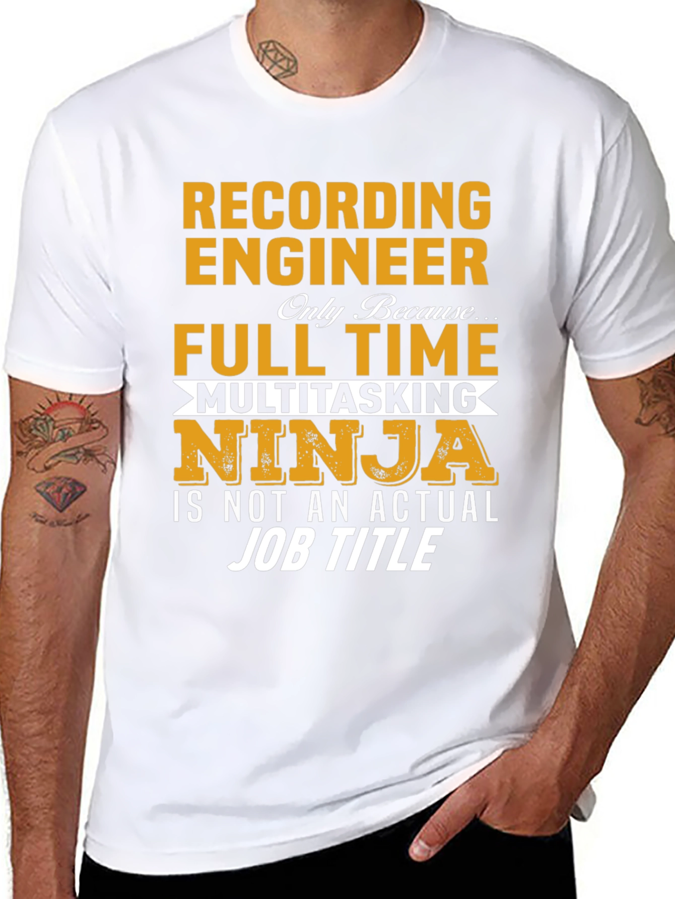 Recording Engineer Funny T-Shirt