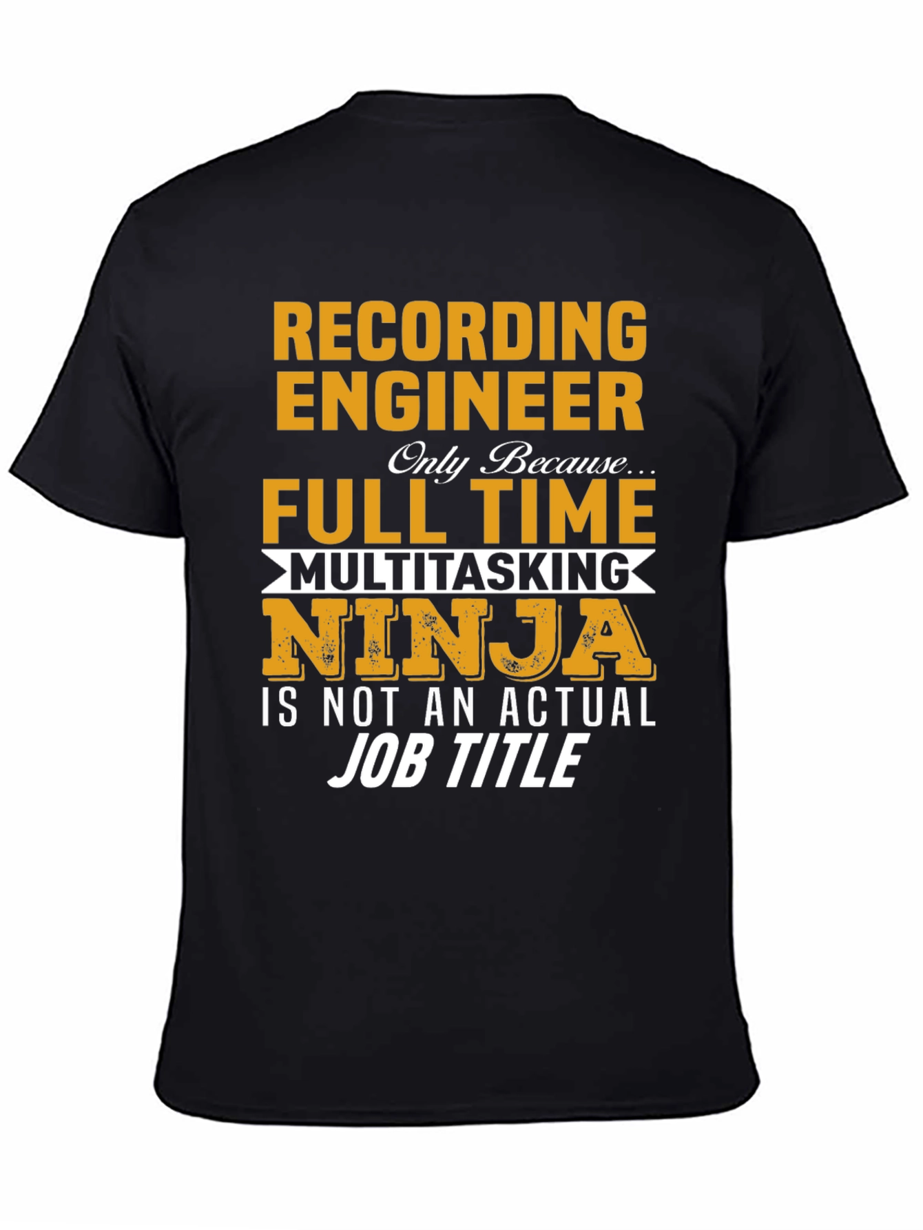 Recording Engineer Funny T-Shirt