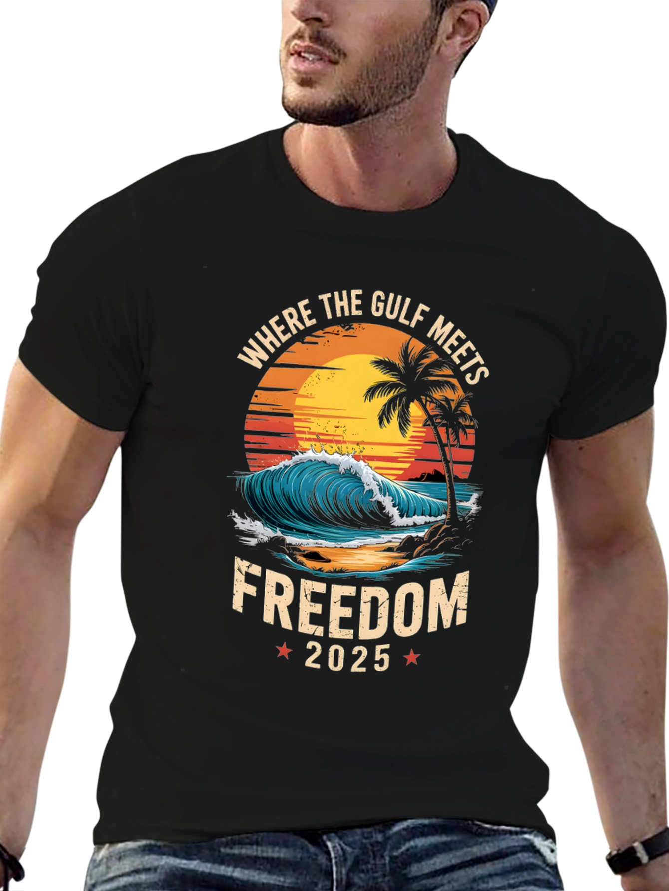 Gulf Meets Freedom T-Shirt